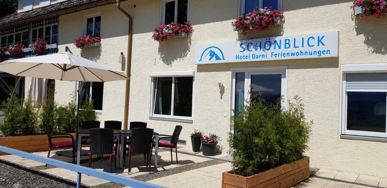 Schoenblick Hotel Garni Ferienwohnungen Lindenberg im Allgäu Zewnętrze zdjęcie